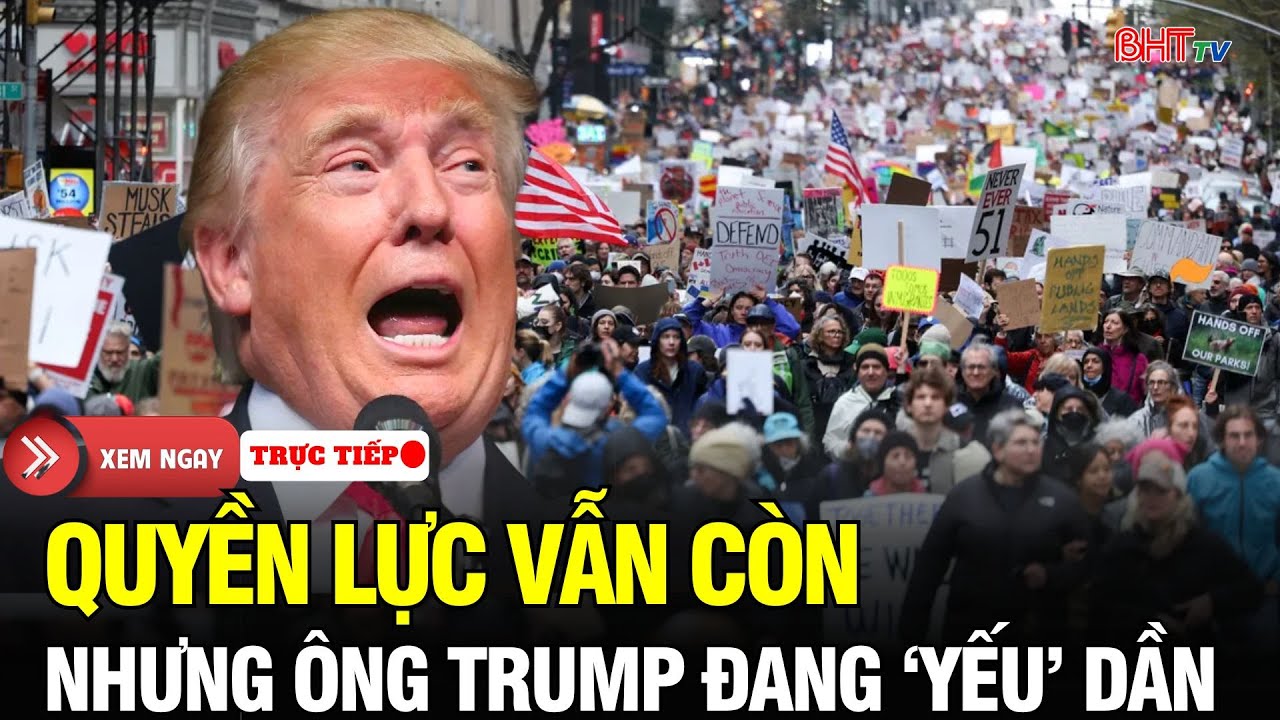 🔴Nước Mỹ 24H: Quyền lực vẫn trong tay, nhưng ông Trump đang mất dần điều nguy hiểm hơn