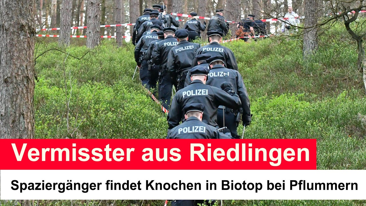 Spaziergänger findet Knochen von Vermisstem aus Riedlingen
