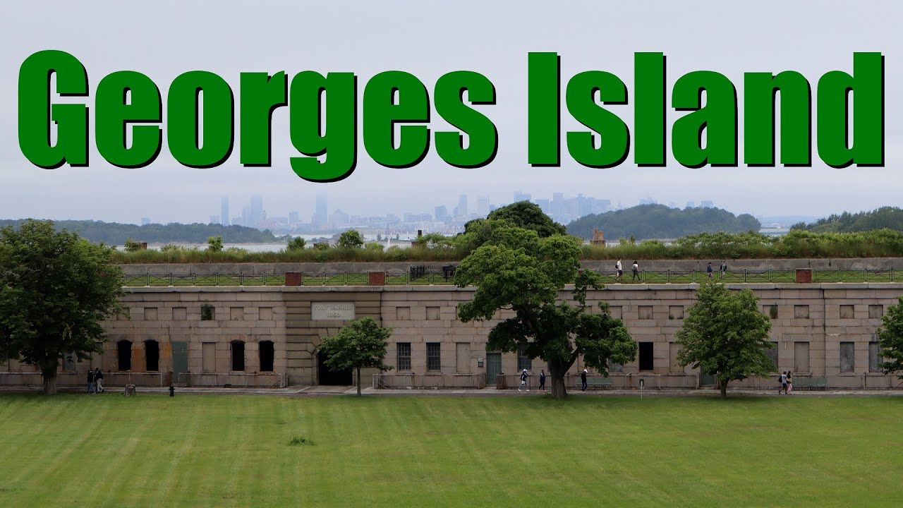 Misty Walk on Historic Georges Island in Boston Harbor!