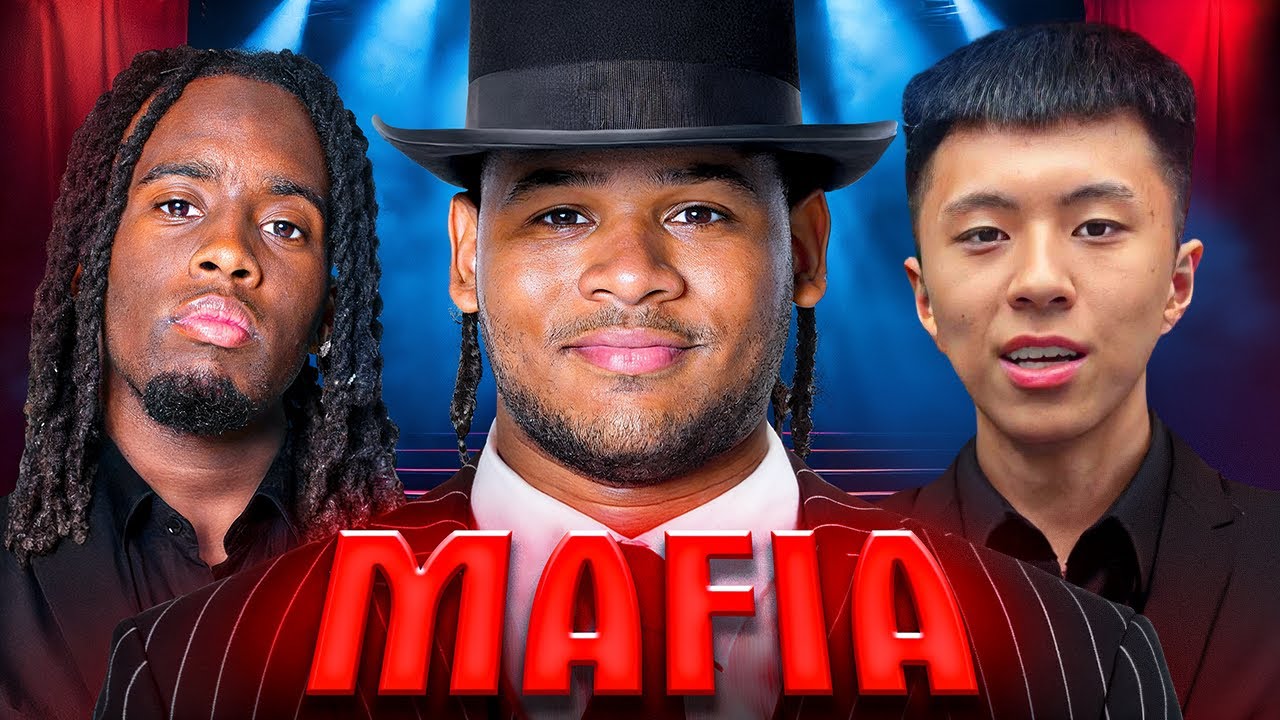 Fanum Plays Mafia ft. Kai Cenat, Ray, and Silky