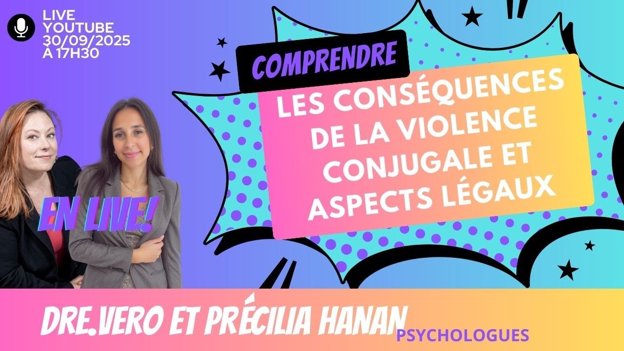 Violence conjugale et aspects légaux - Deux expertes en traumas & violence - Psycholégale