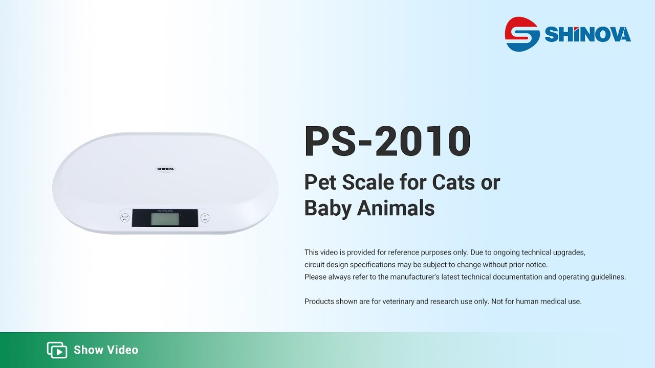 Shinova Veterinary - Pet Scale for Cats or Baby Animals(PS-2010)