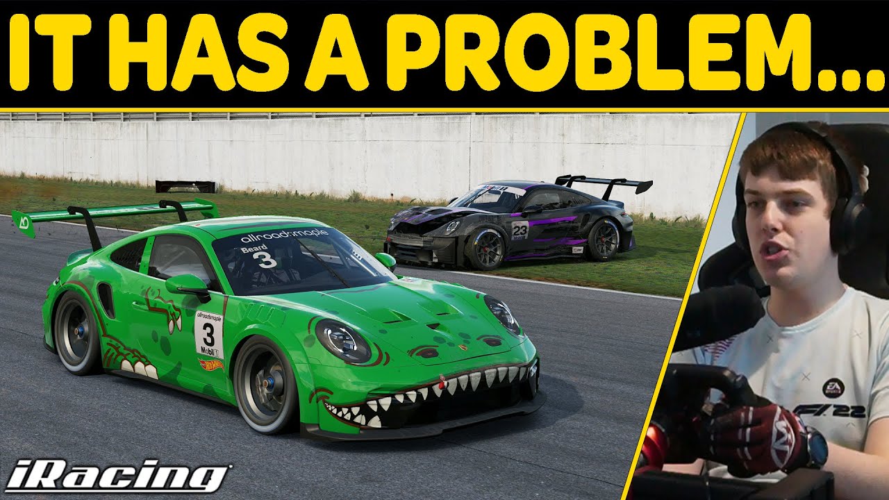 У нового Porsche Cup есть СЕРЬЕЗНАЯ ПРОБЛЕМА... iRacing PCup на трассе Road Atlanta