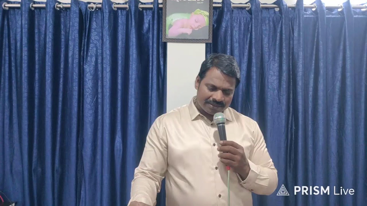 Live streaming of Pastor VVD Prasad