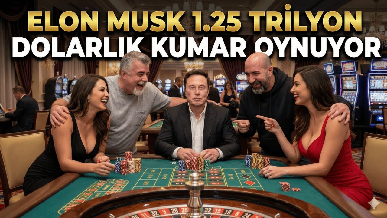 Elon Musk 1.25 Trilyon Dolarlık Kumar Oynuyor! Bilin Bakalım Yanında Kim Var?