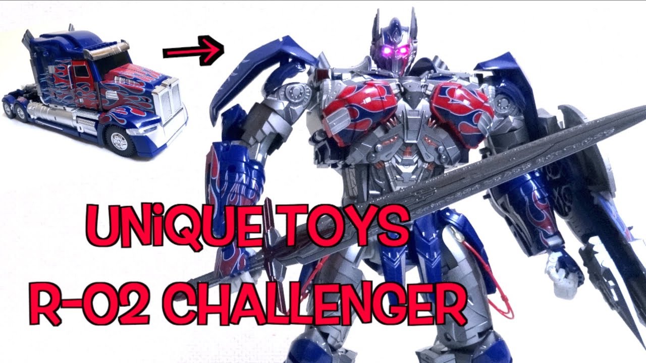 【UT ユニークトイズ チャレンジャー】騎士的なロボットがトラックに完全変形！ヲタファのじっくり変形レビュー / Unique Toys UT R-02 CHALLENGER