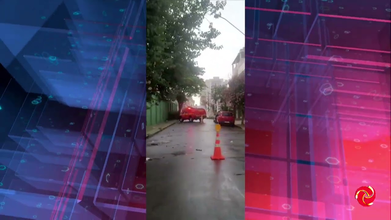 Tempestade causa transtornos em Alfenas