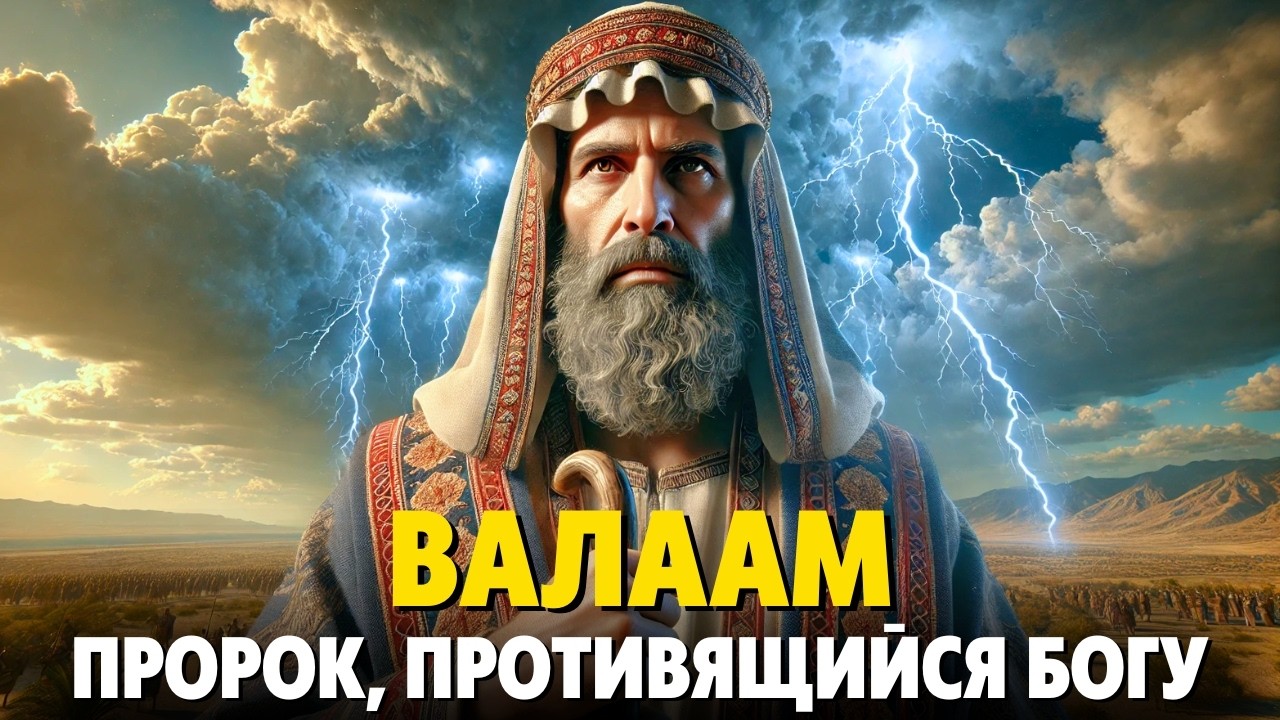 ВАЛААМ: ЖАДНОСТЬ, ослепившая пророка и приведшая к суду | Библейские истории