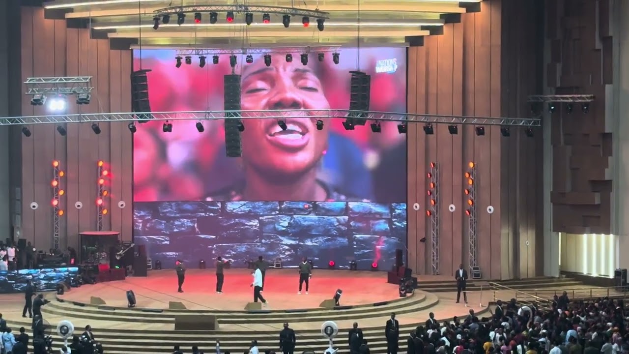 Minister #Bidemi scatters everywhere with hot praise at The #Nations Worship 2026