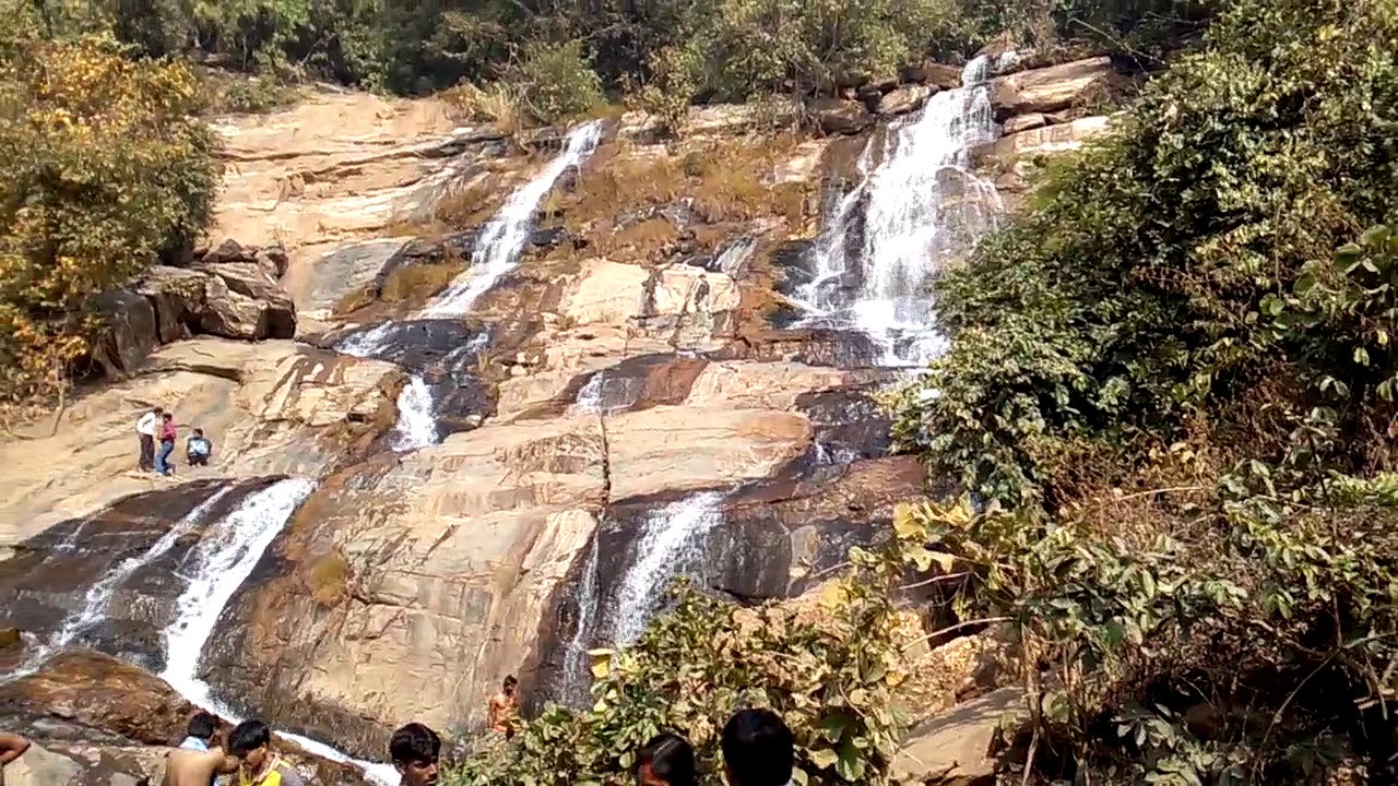Beauty of waterfall at ajodhya hill (purulia).