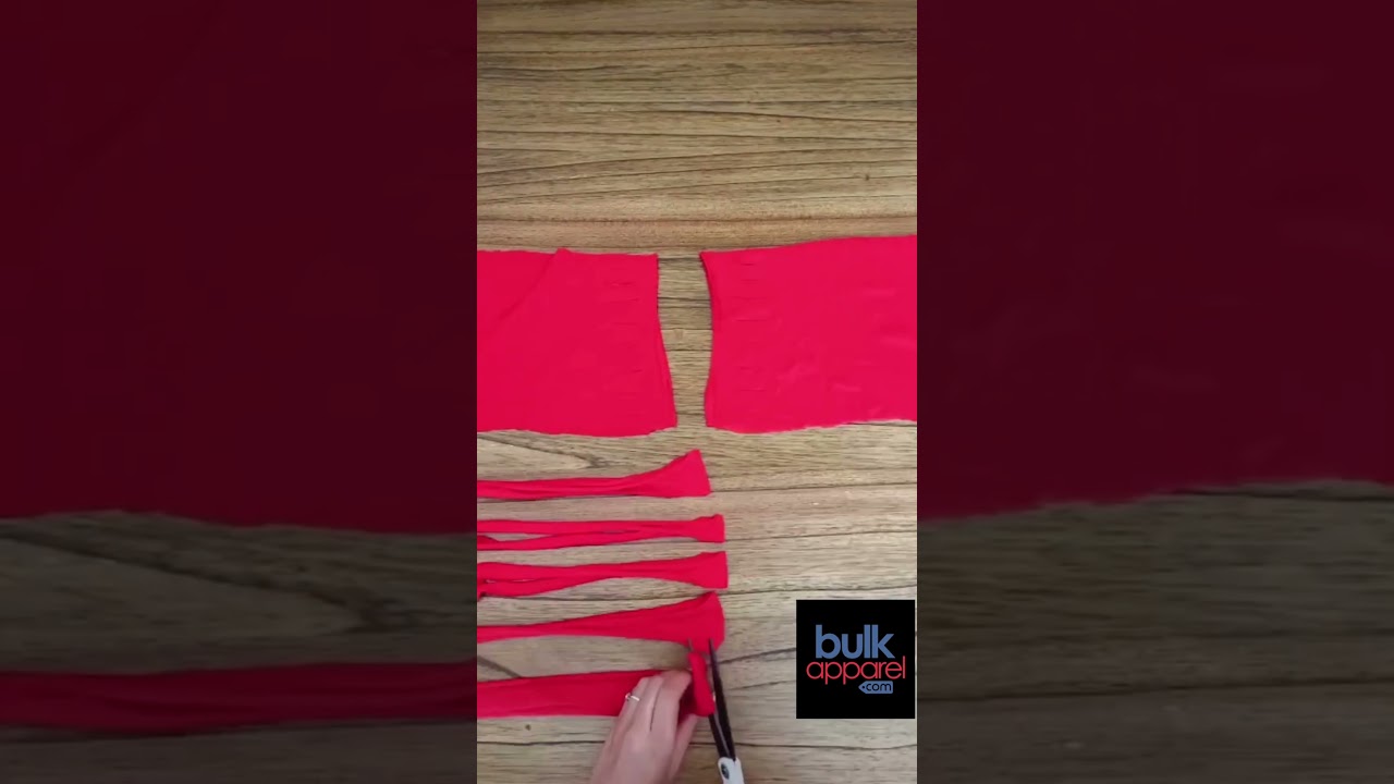 Easy No Sew Crop Top T-Shirt Transformation