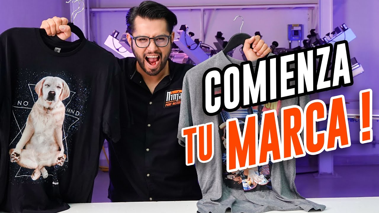 ¿Cómo imprimir camisetas? Métodos, técnicas y tecnologías ✅