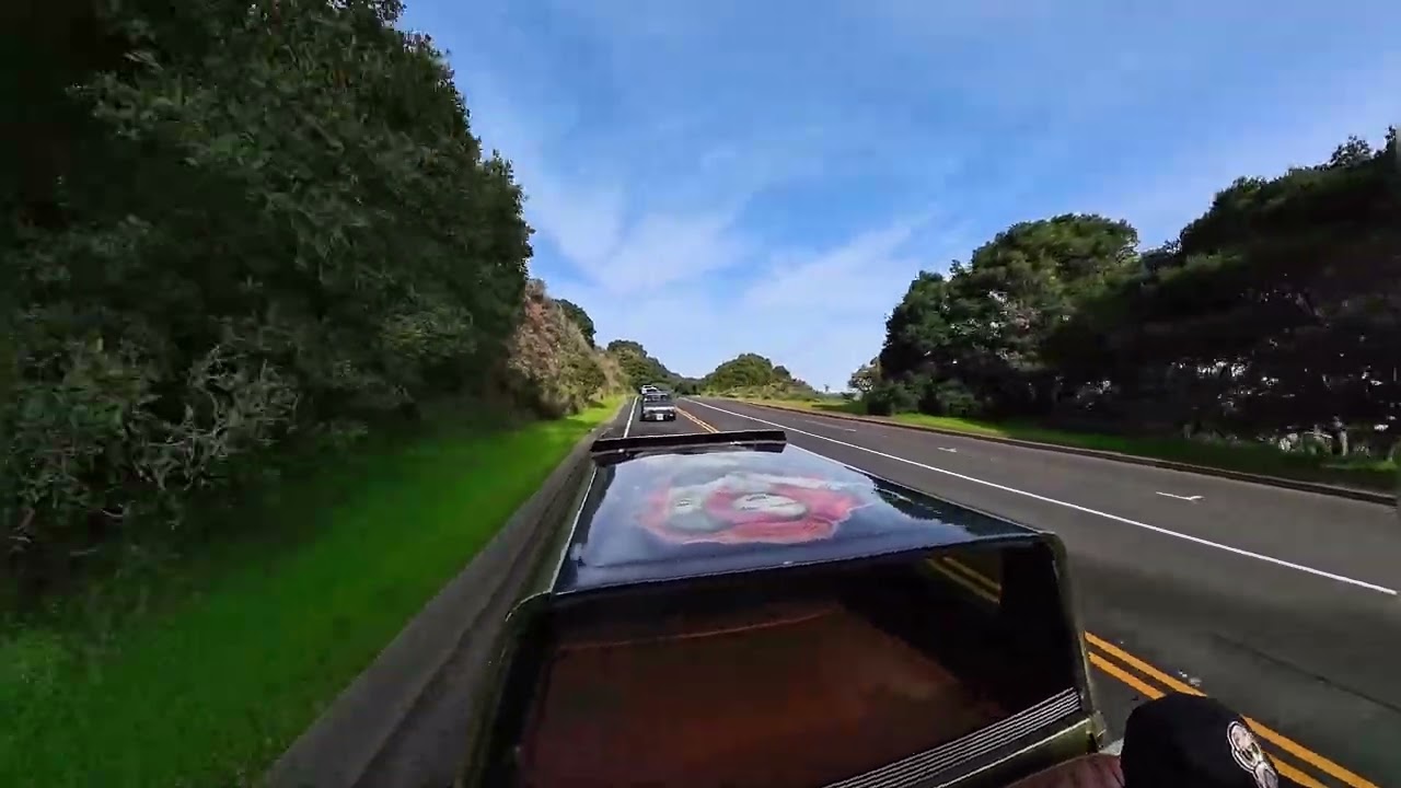 Cruising The Bay Area with some local mini trucks. Cruise hosted by High Low  Minis.