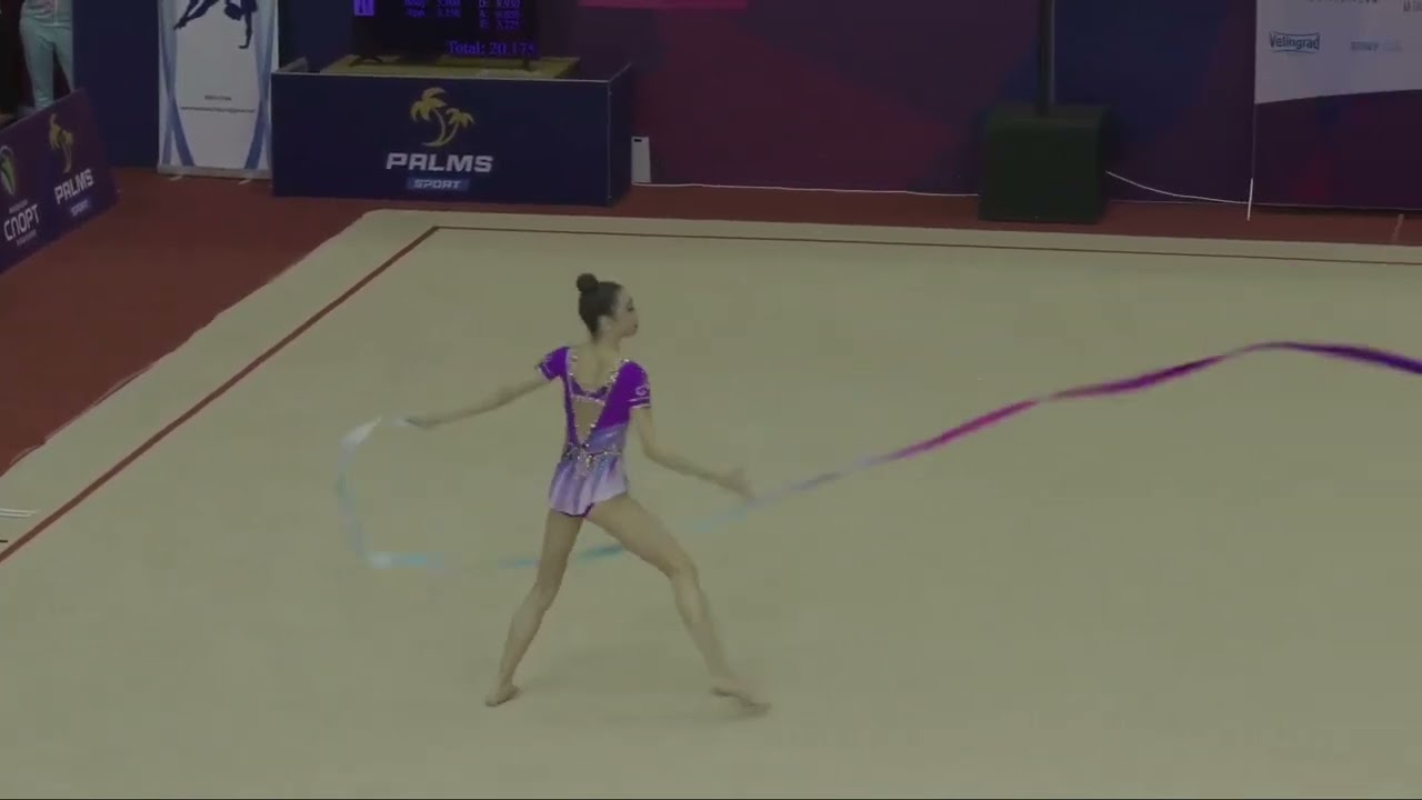 SHALUEVA Oleksandra (BUL) RIBBON 26,3 - Bulgarian Team Championship 2025