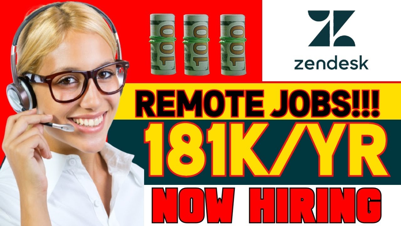 Zendesk is Hiring! Earn 6-Figures | Remote Jobs WFH | NO Degree