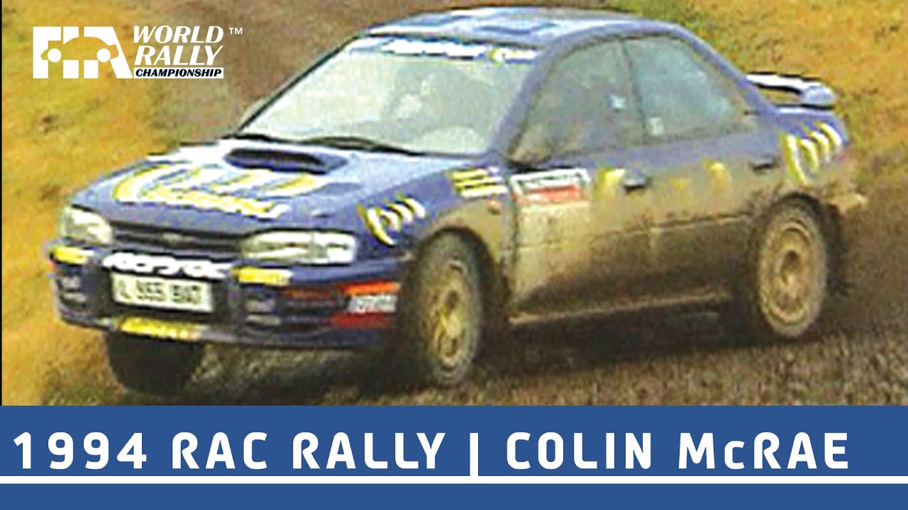 Колин Макрей и Дерек Рингер | Чемпионат мира по ралли на Subaru Impreza 555 | SS17 Hafren 1 | RAC...