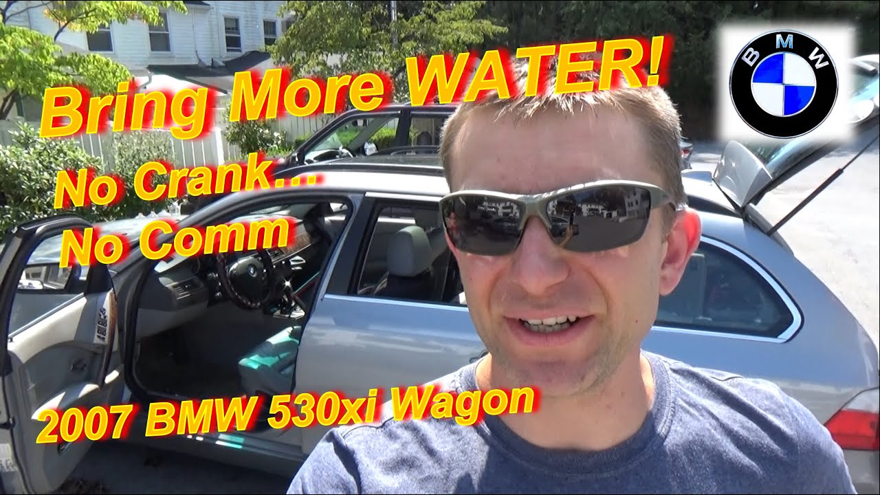 Bring More WATER!! (No Crank-No Comm after Rainstorm)