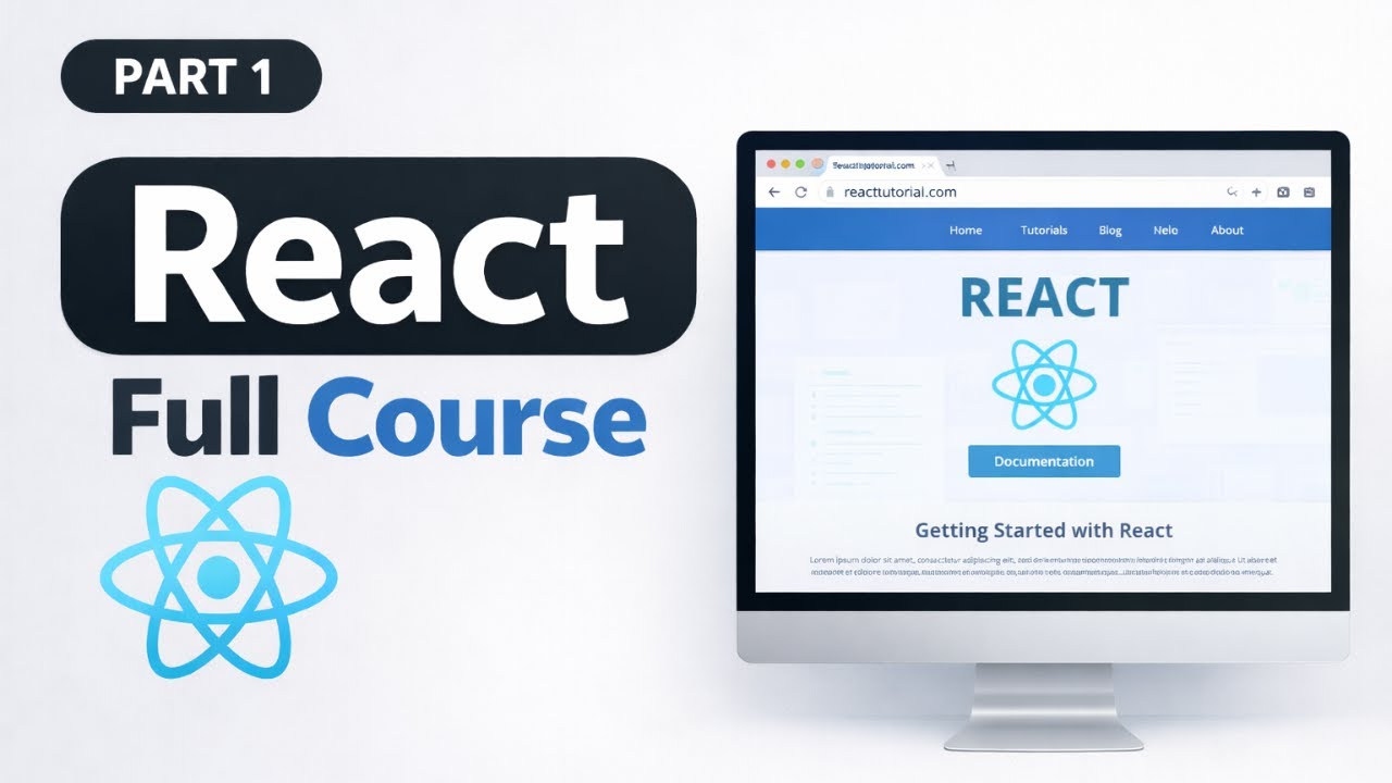 React 19 Full Course for Beginners to Experts | 2026 Complete Tutorial Part 1