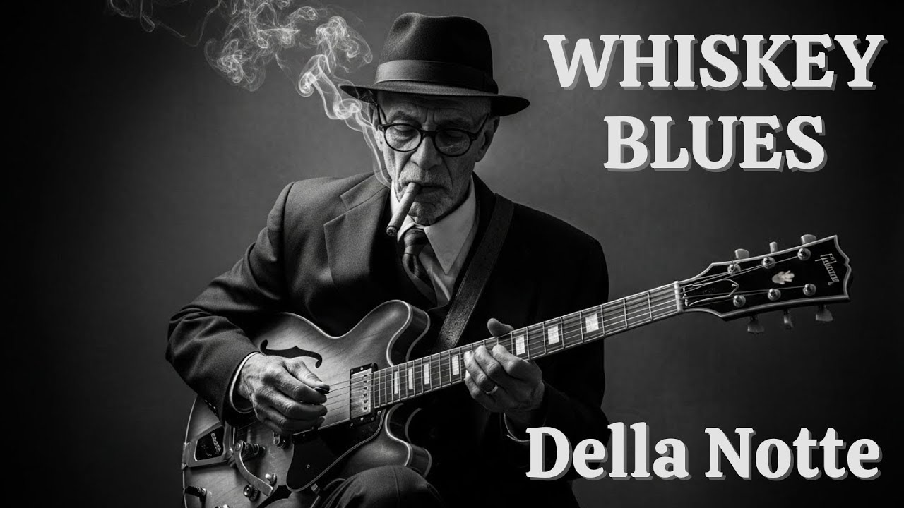 Whiskey Blues Notturno, Lento e Avvolgente per Abbandonarsi al Relax Quando Tutto Si Ferma