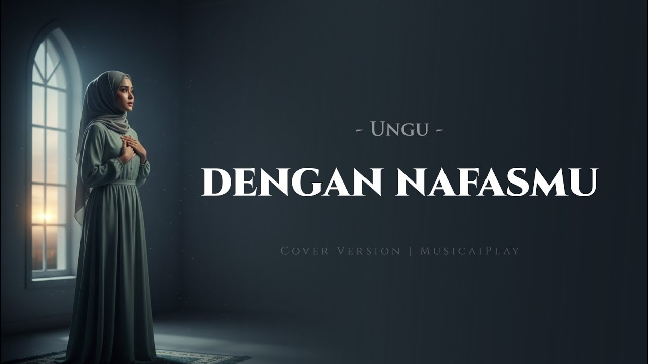 Dengan Nafasmu – Ungu | Cover by MusicAIPlay (Lirik Video)