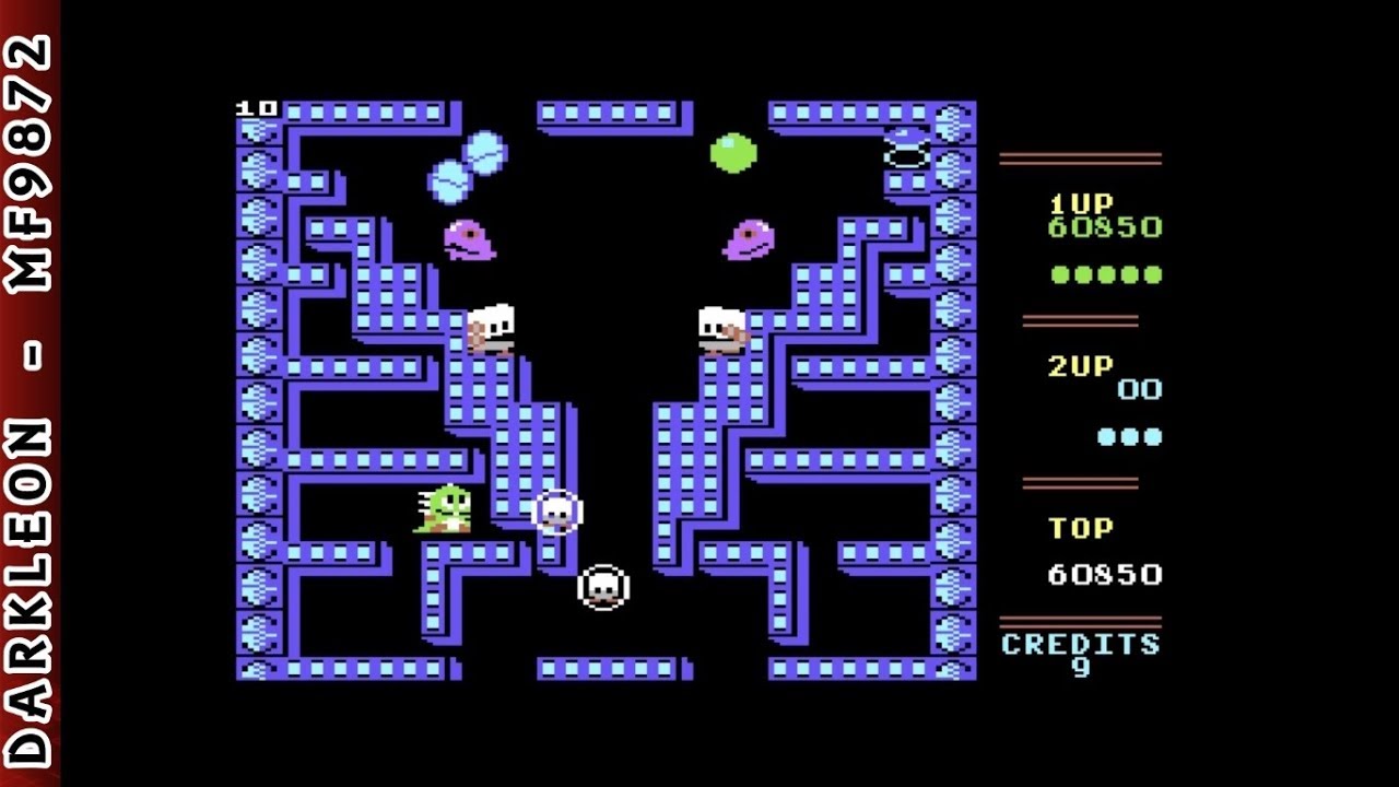 Commodore C64 - Bubble Bobble (1987)