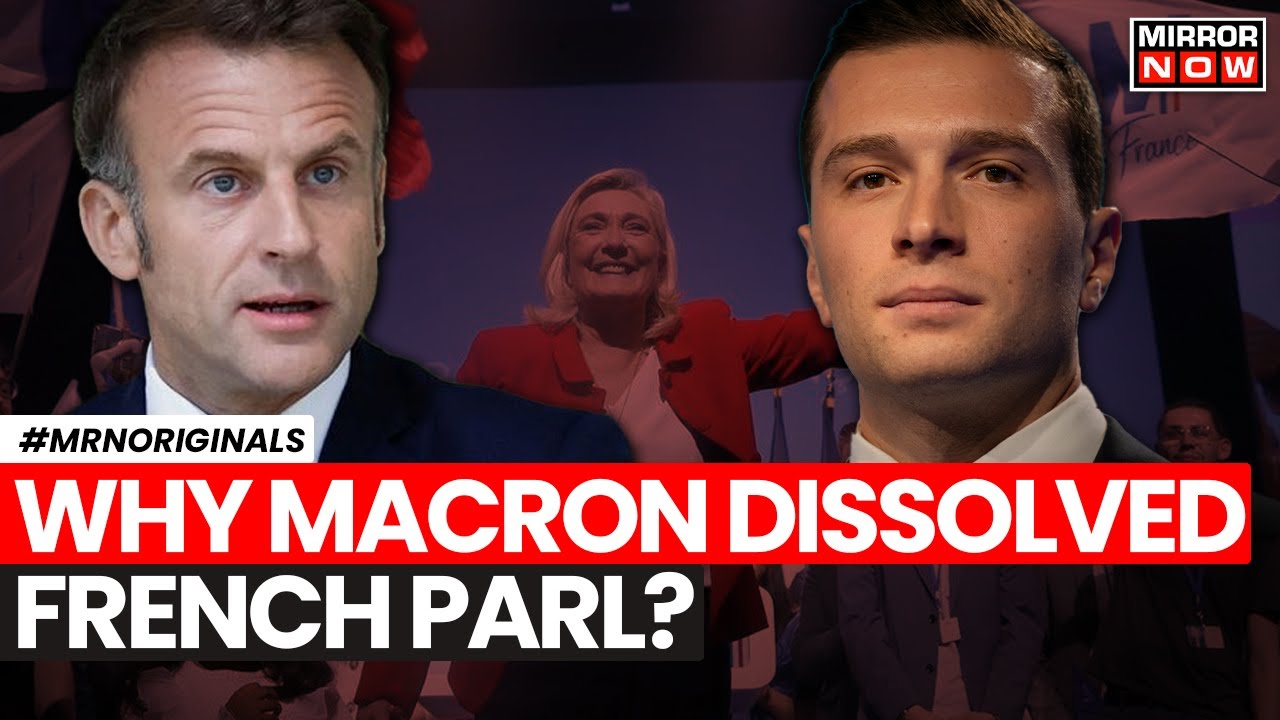 France Political Turmoil | President Emmanuel Macron dissolves parliament, Calls for Snap Elections