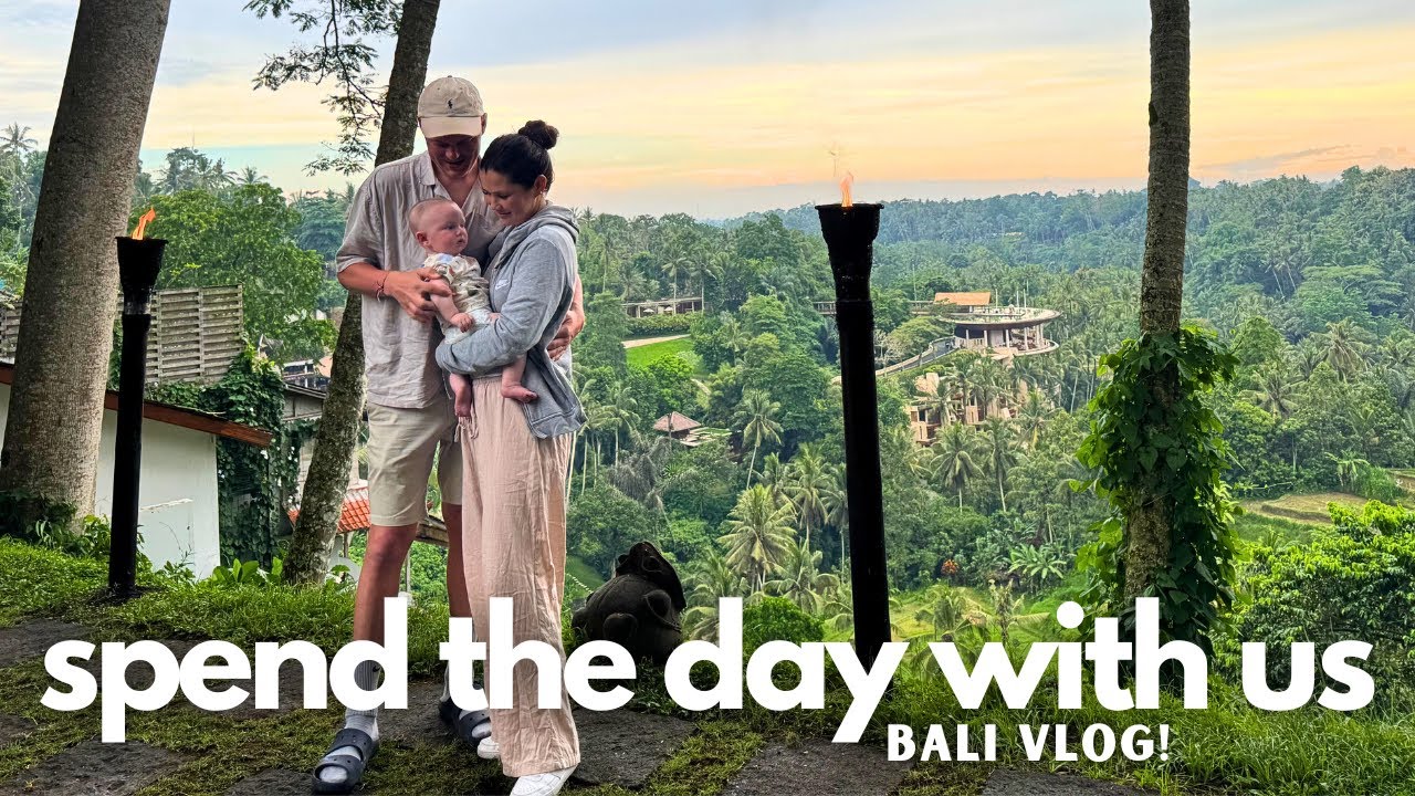 spend the day with us on Bali 🌴 || honeymoon vlog with our 6 month old!