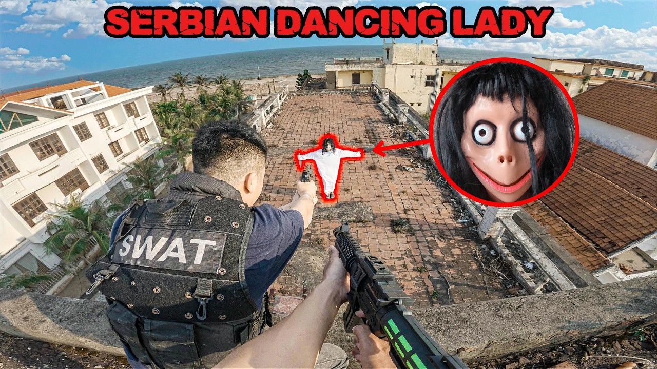 SERBIAN DANCING LADY VS POLICE  | ESCAPE FROM THE DEVIL | HORROR STORY | HORROR PARKOUR POV