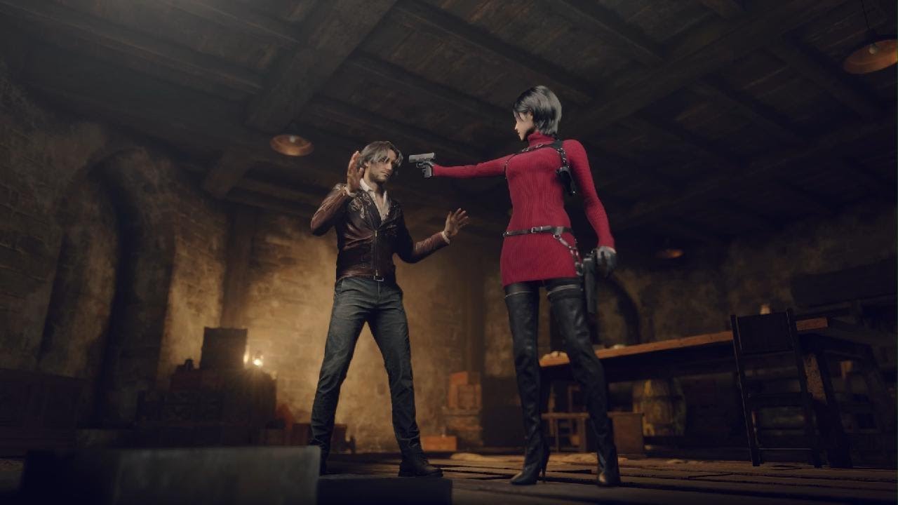 Resident Evil 4 Remake separate ways professional difficulty chapter 4