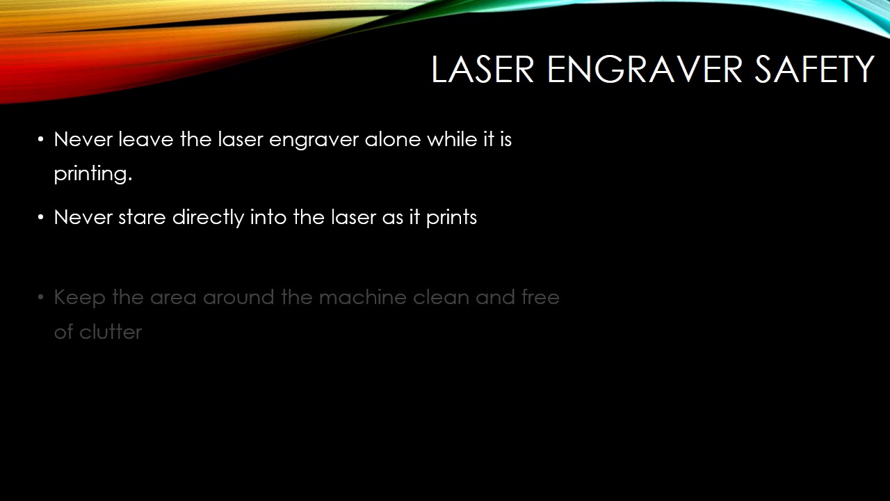 Laser Engraver Safety