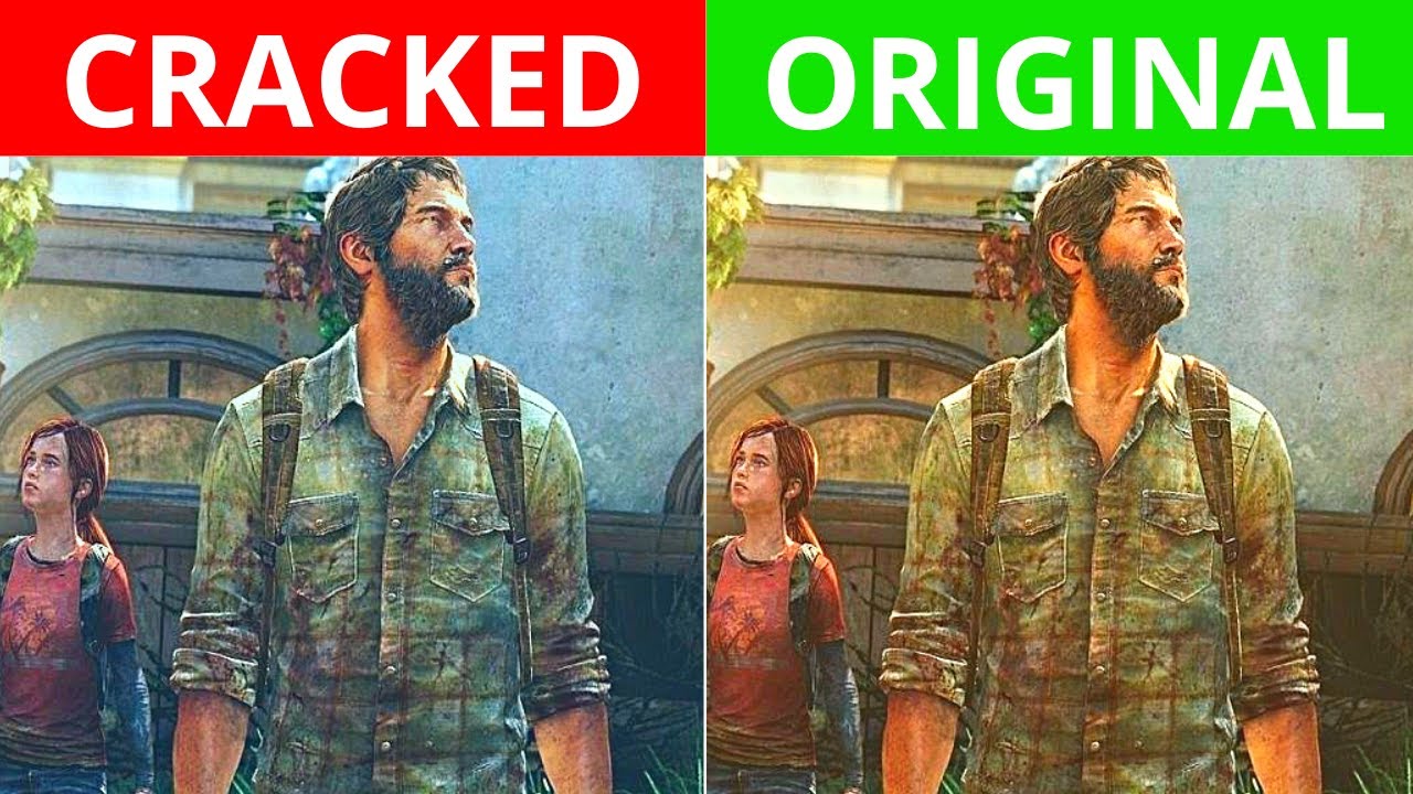 The Last of Us Part I Crack vs Original