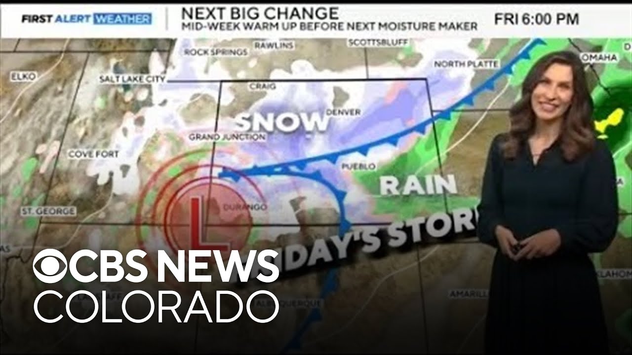 Warm Thursday before snow returns to Colorado Friday