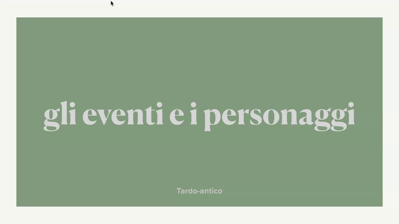 il Tardo-antico: dalla morte di Costantino alla fine dell'impero