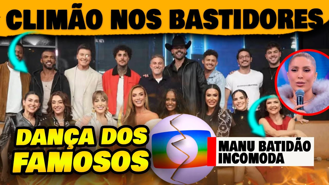 🚨Climãono Luciano Huck! Manu Bahtidão já está causando nos bastidores