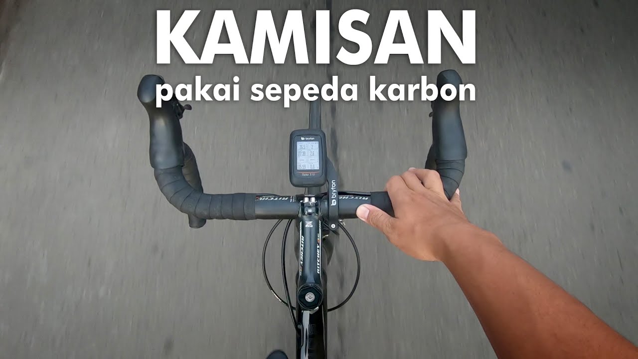 Kamisan Pakai Sepeda Karbon 😬🤙