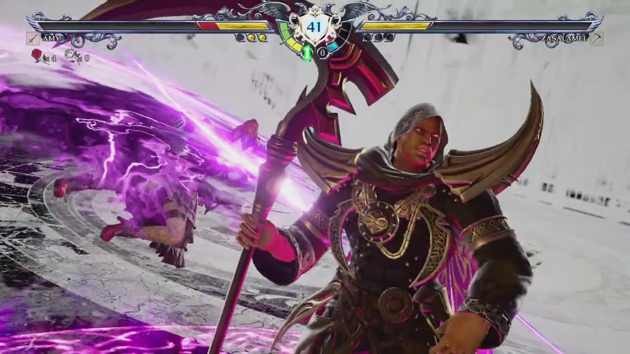 SOULCALIBUR VI Amy vs. Zasalamel