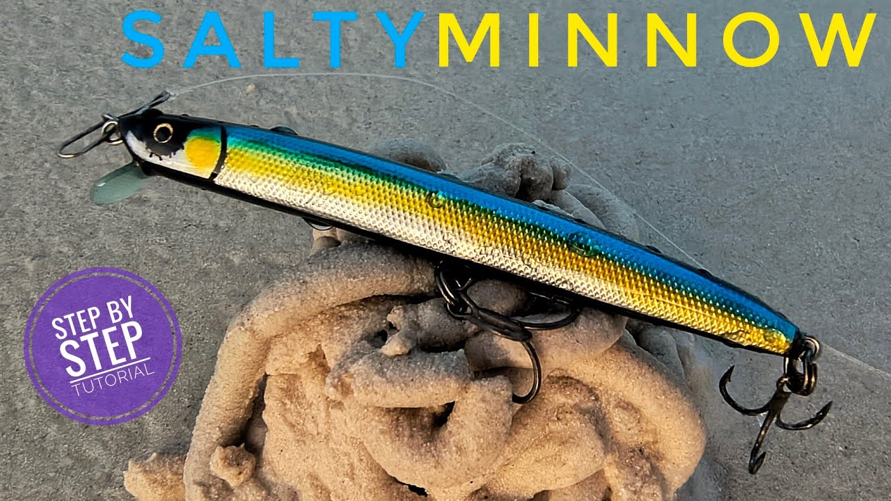 Lure Making Salty Minnow - part 1