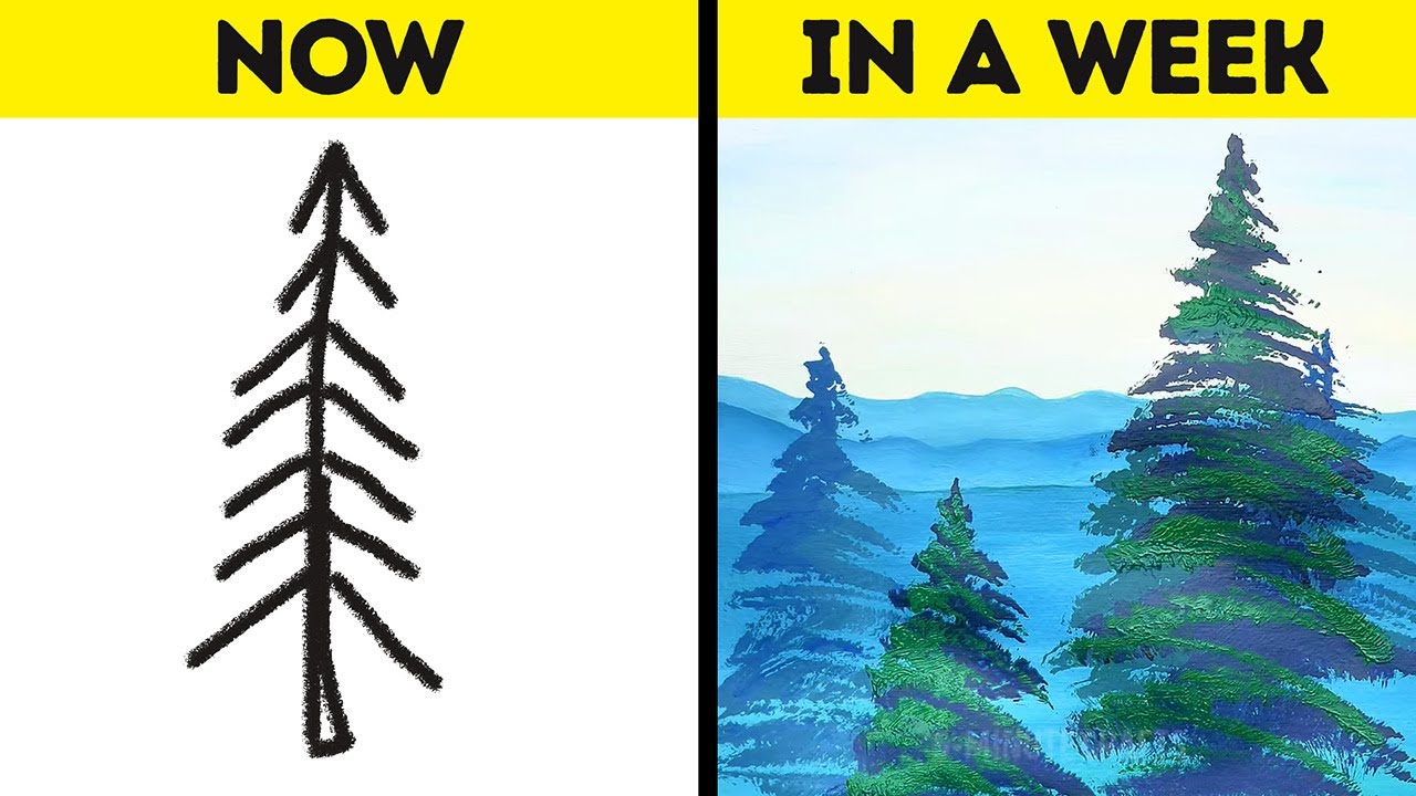 1169. 30 EASY PAINTING IDEAS TO BEGIN LIKE LEONARDO