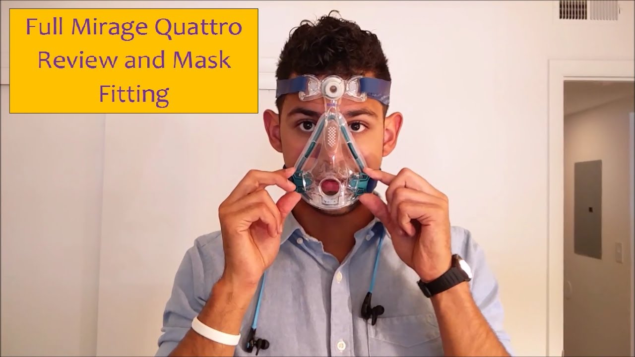 Resmed Mirage Quattro Review and Mask Fitting