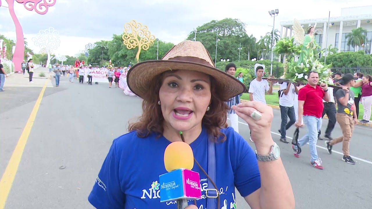 Managua cierra exposición de santos patronos