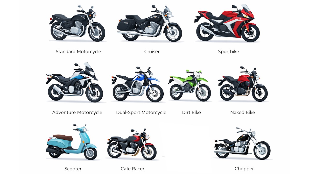 Every Type of Motorcycle Explained (Beginner Guide)