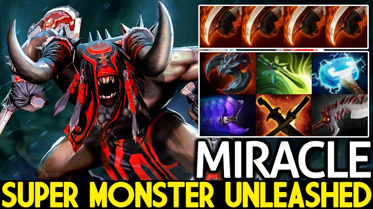 MIRACLE [Bloodseeker] Super Monster Unleashed Max Attack Speed Dota 2