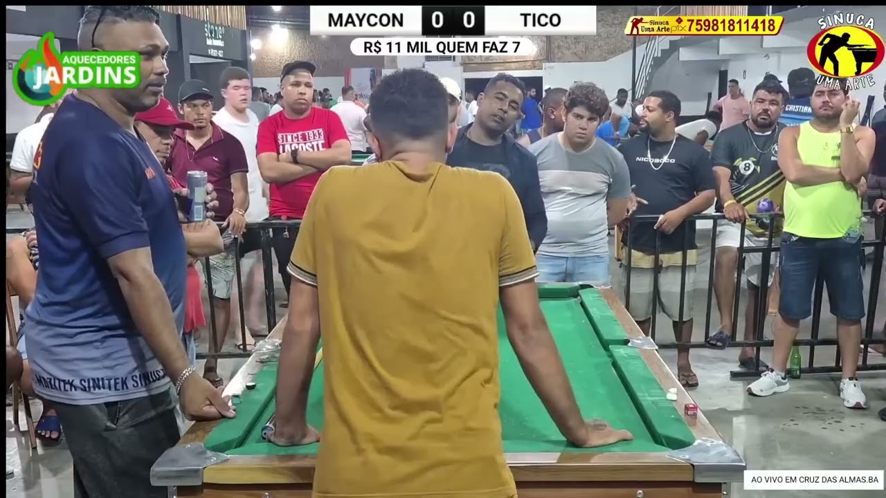 Super desafio… Maycon X tico valendo R$ 11MIL