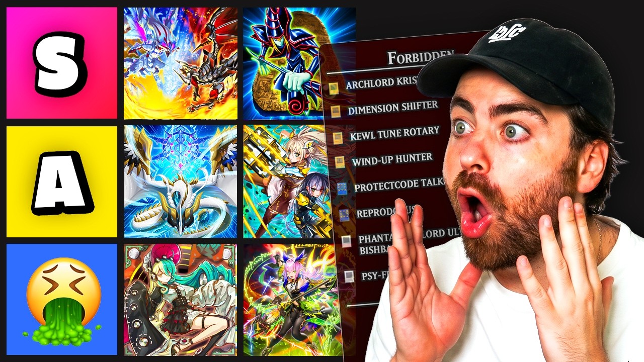 The NEW BEST DECKS! Yu-Gi-Oh! Post-Banlist Meta Tier List (September 2026)