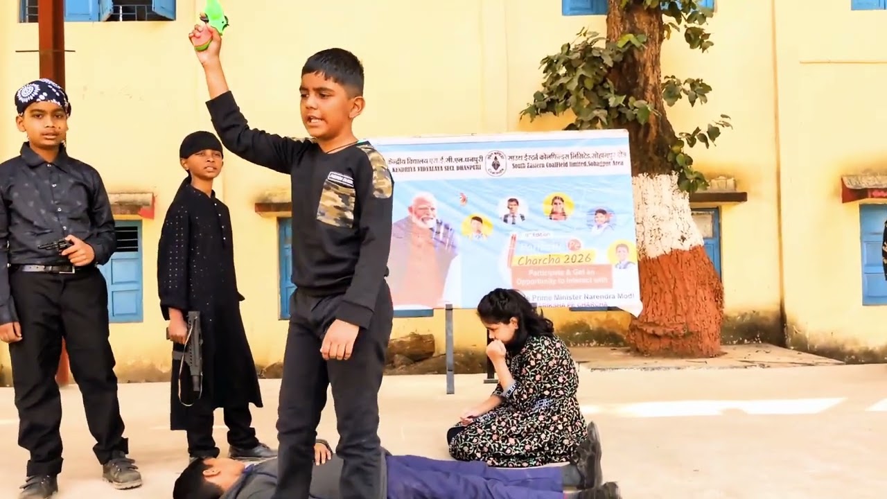 MEME Act @PPC(Pariksha pe Charcha) act by students #kvians #trending #kvsprt