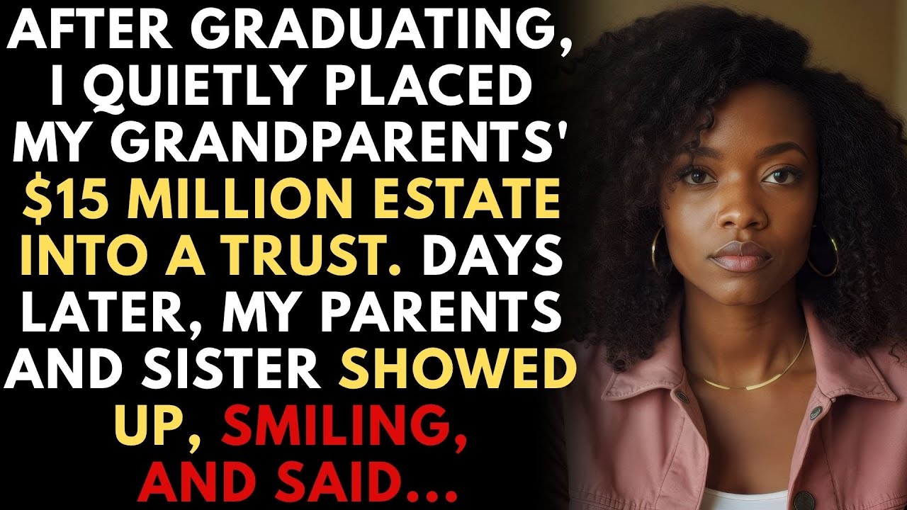 After Graduating, I Quietly Placed My Grandparents’ $15 Million Estate Into A Trust...