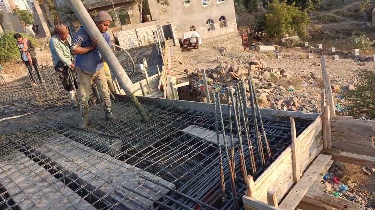 صبة سقف معاد الحمودي ٢