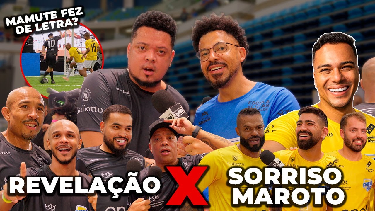 REVELAÇÃO x SORRISO MAROTO no Futebol | Desafio Craque do Amanhã – Brito Visita