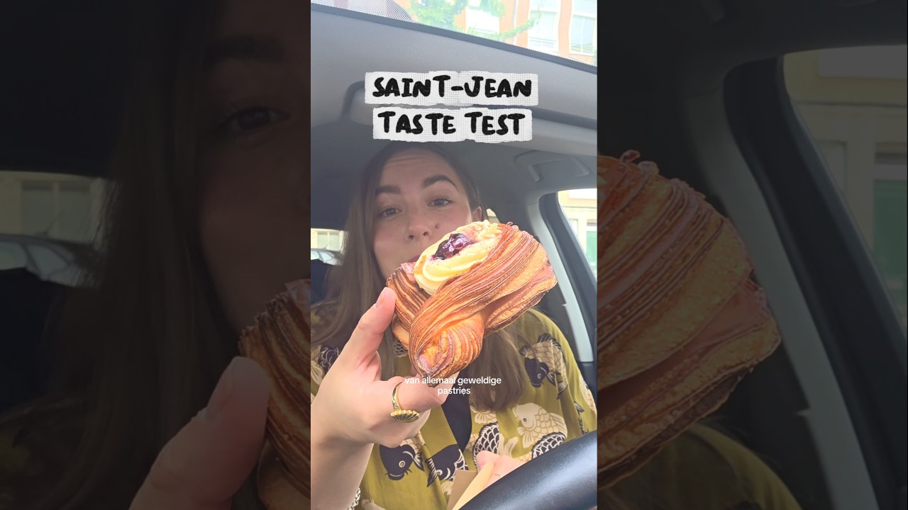 Gebak van Saint-Jean proeven 🥐🌿
