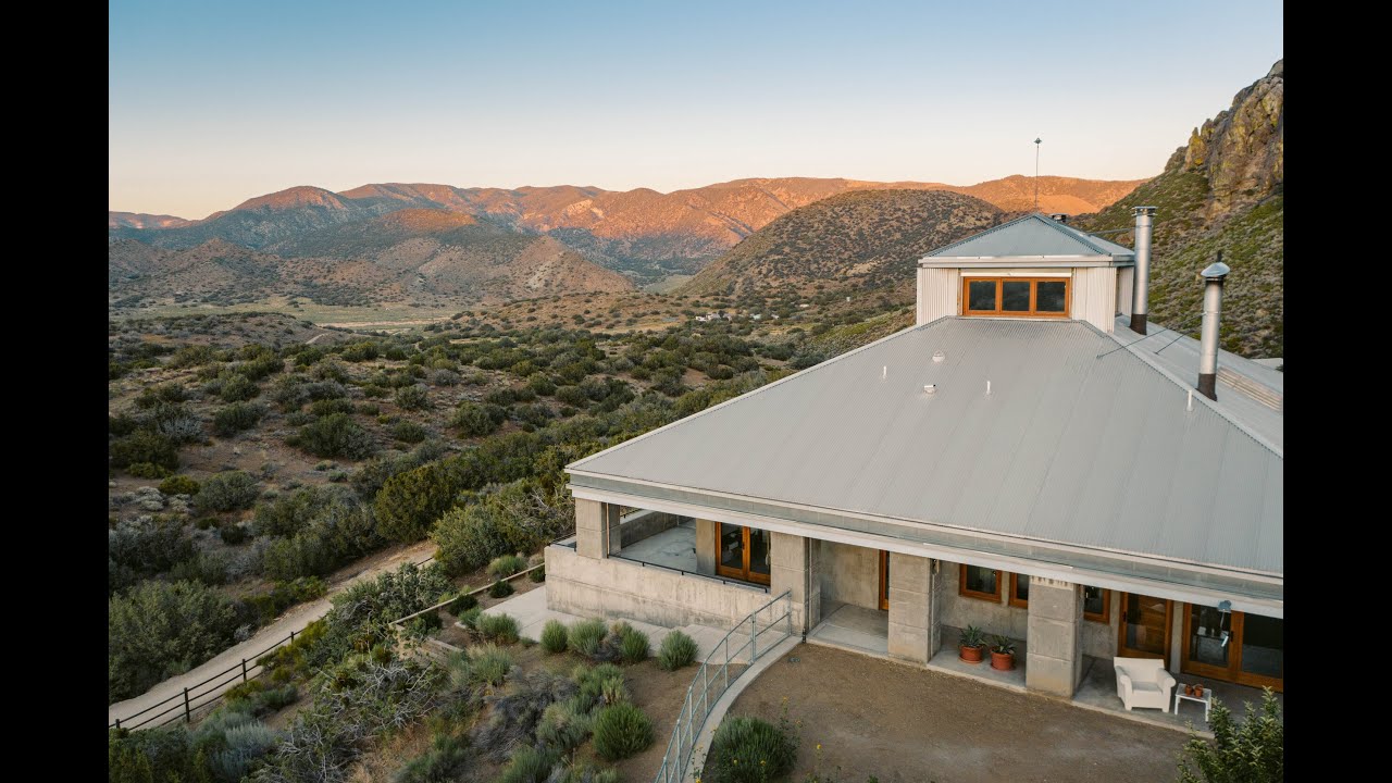 California Modern Day Fortress and Artists Retreat on 80 Acres in Tehachapi California